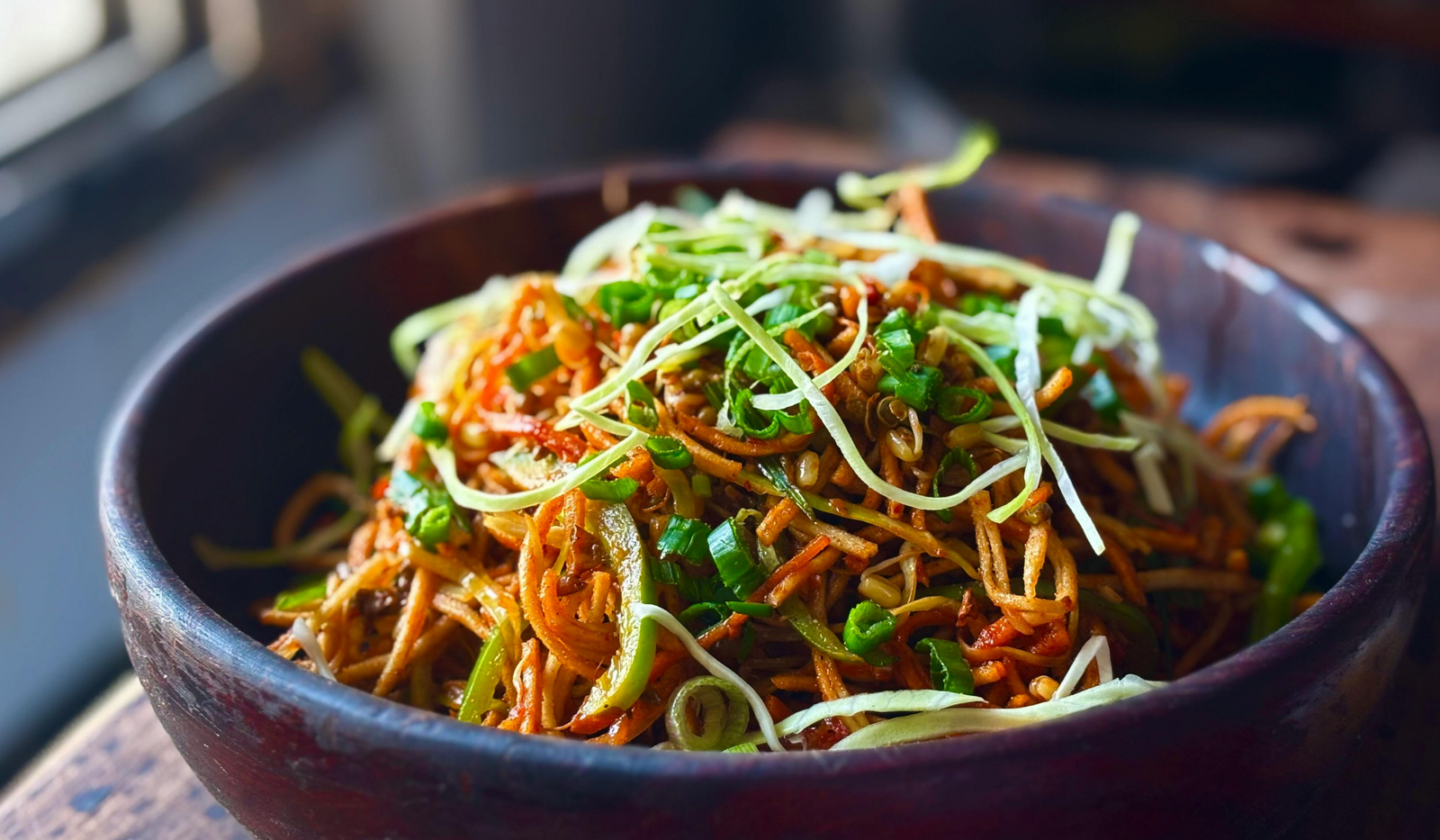 Indo-Chinese noodles